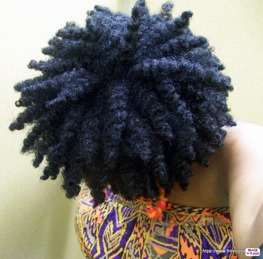 Natural hairstyles for black women 111