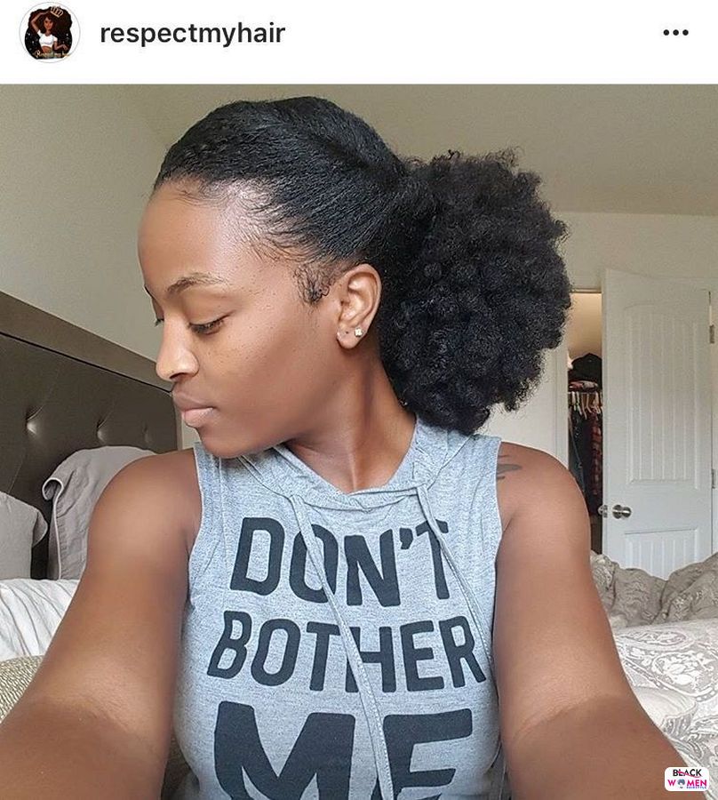 Natural hairstyles for black women 114