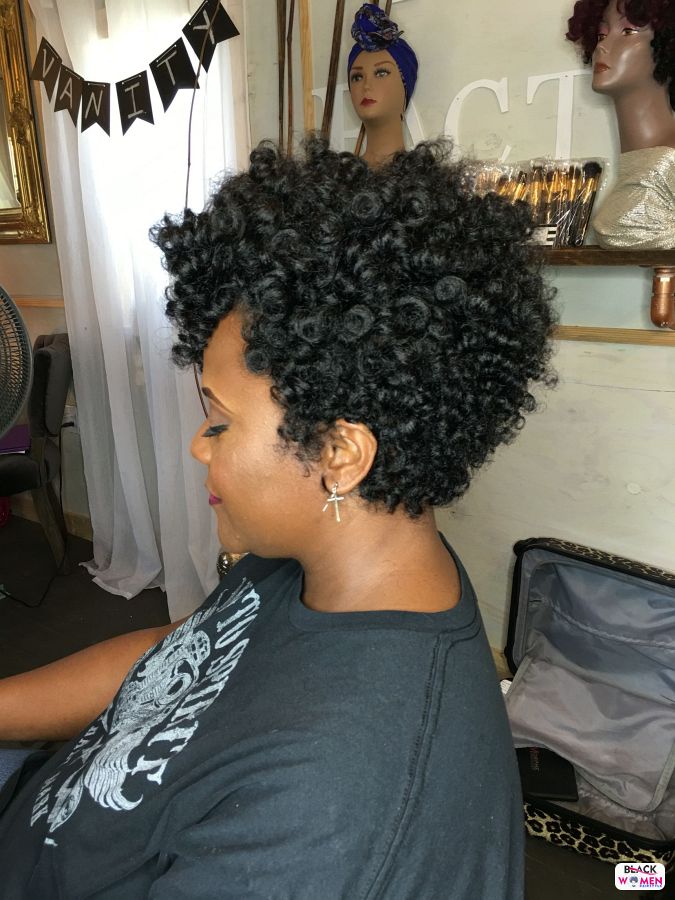 Natural hairstyles for black women 135