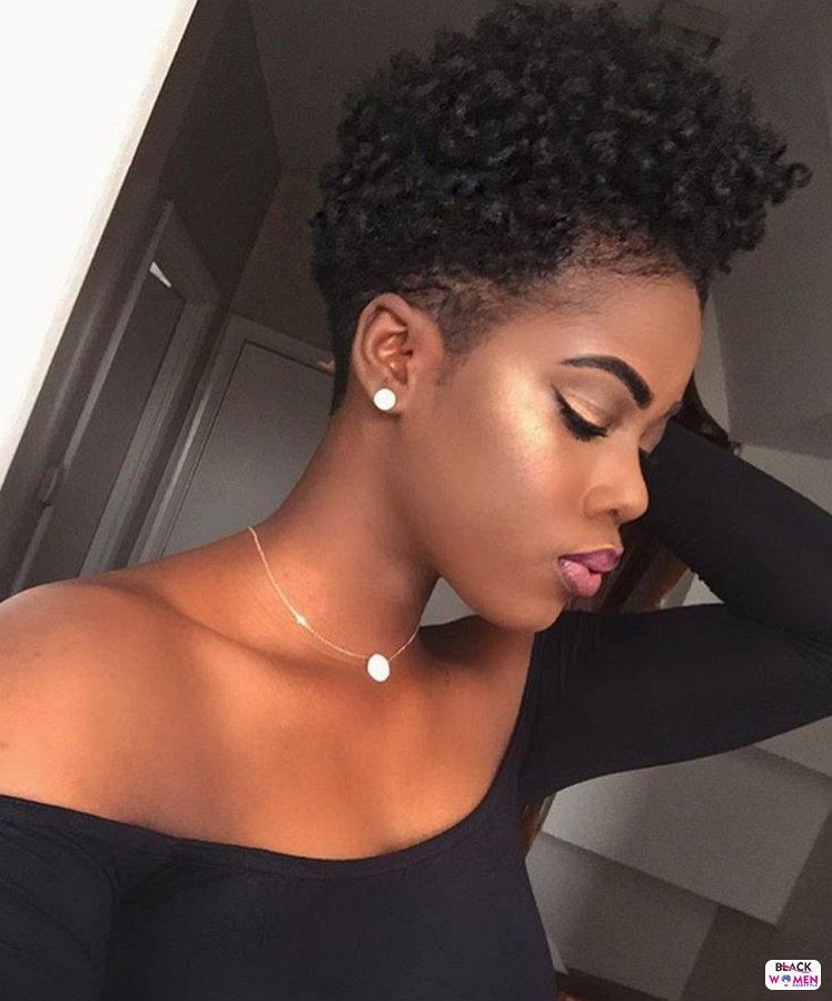 Natural hairstyles for black women 146