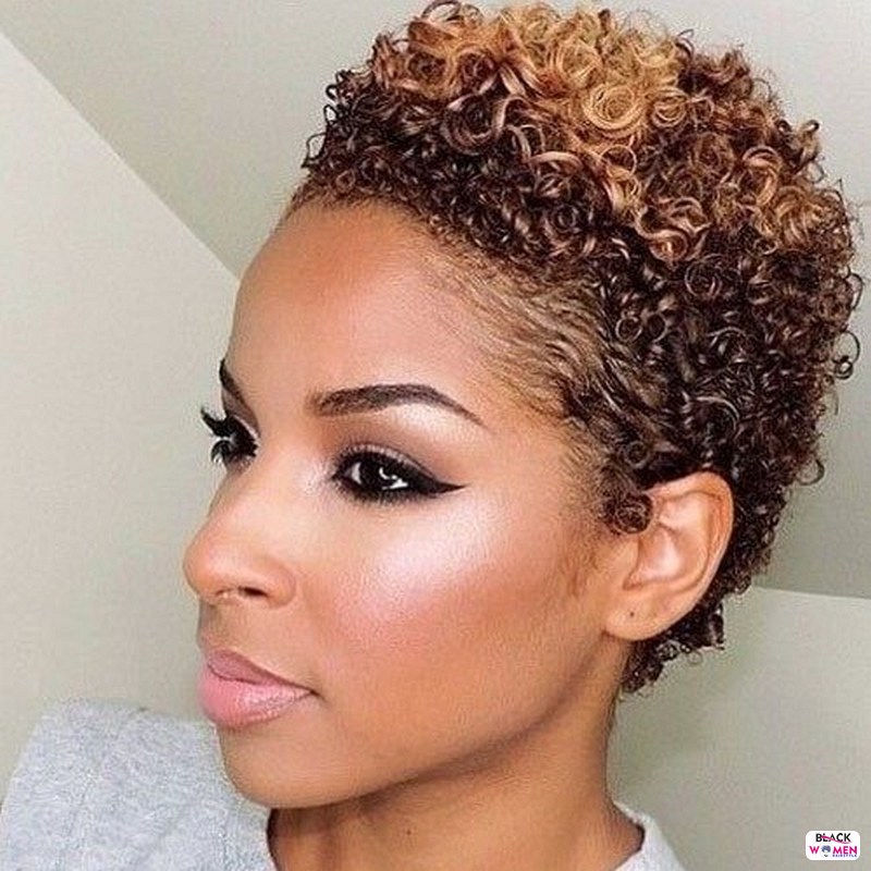 Short Curly Hairstyles for Black Women