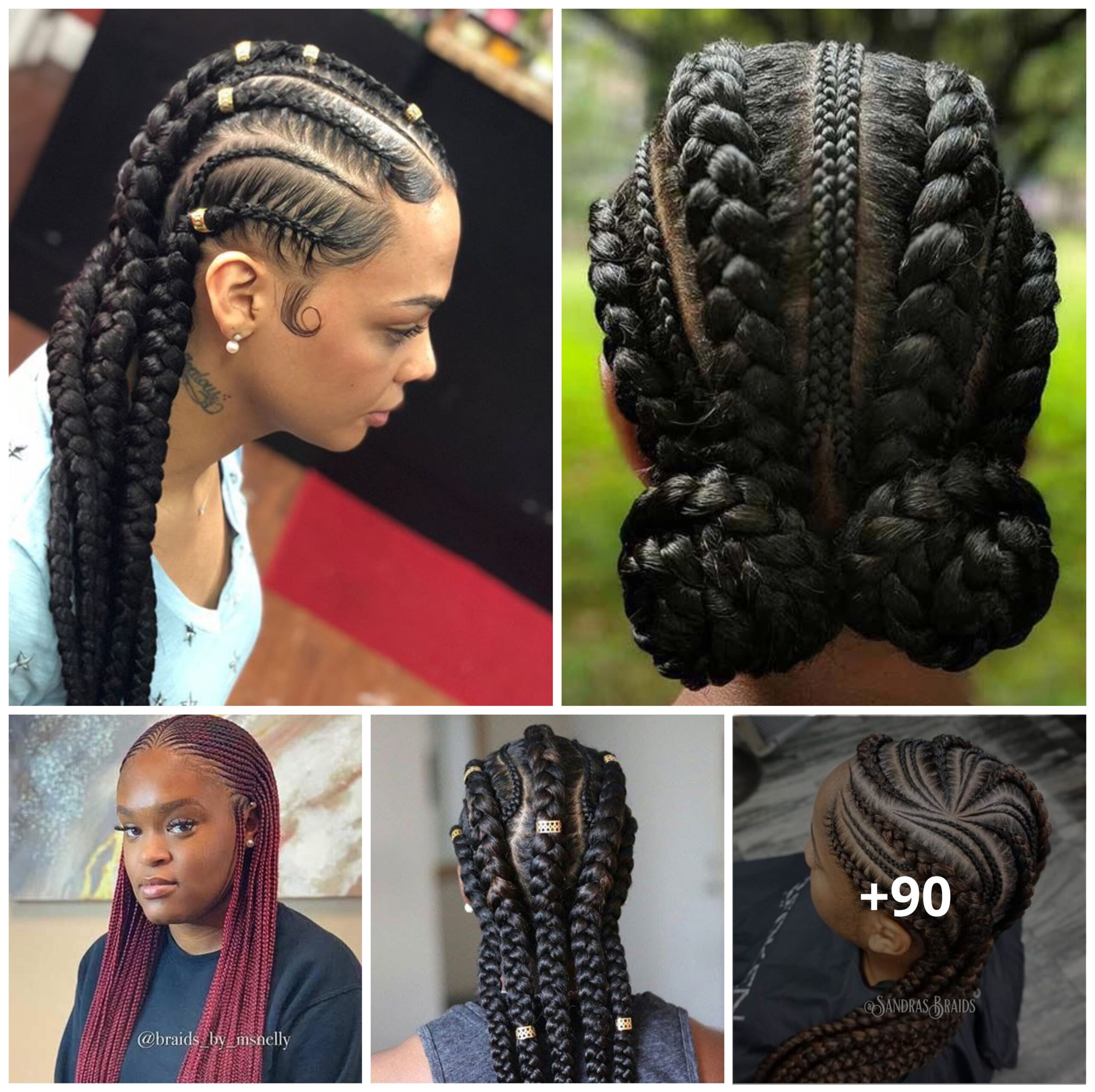 Stunningly Cute Ghanaian Braids Styles For 2023