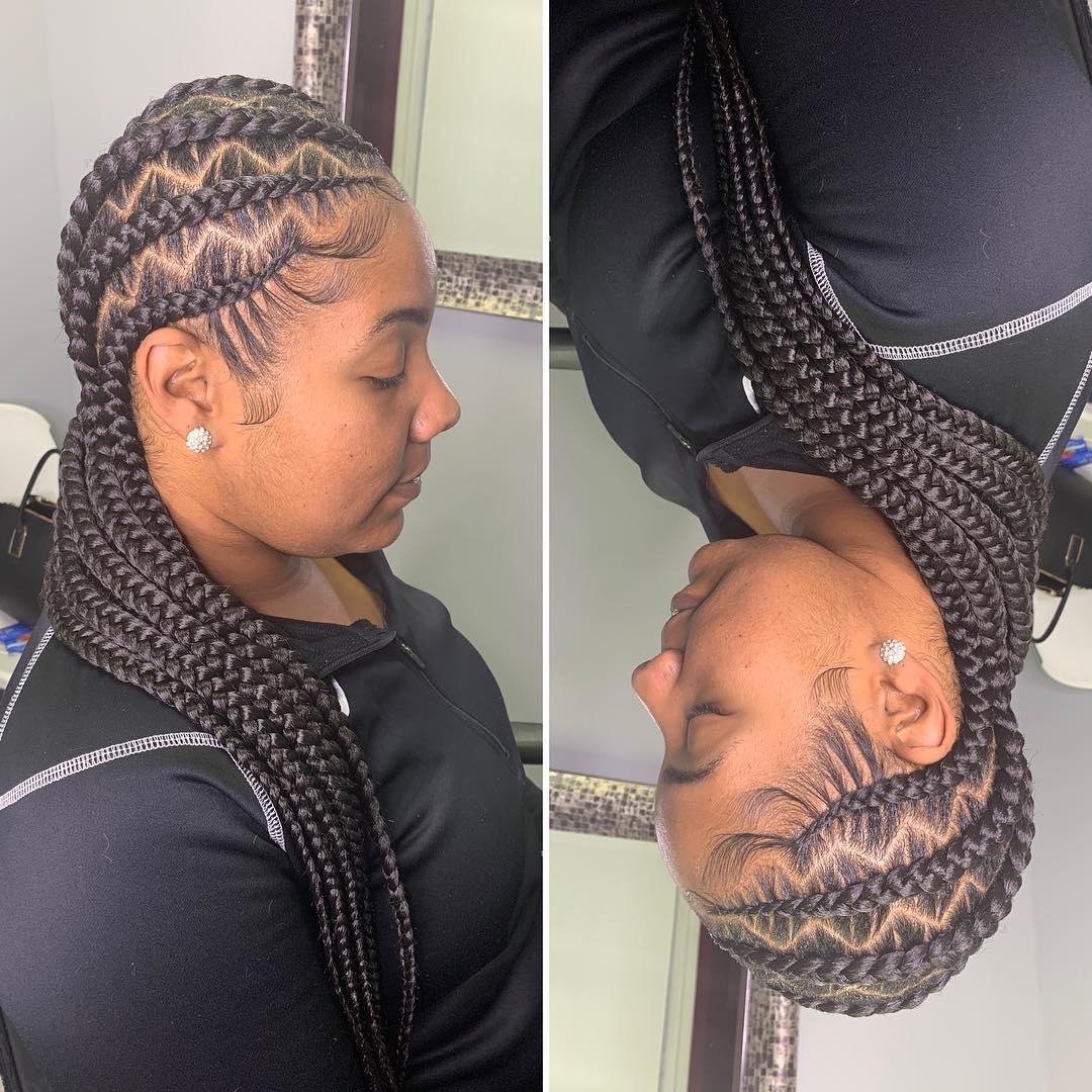 feed in braids hairstyles 2019 19