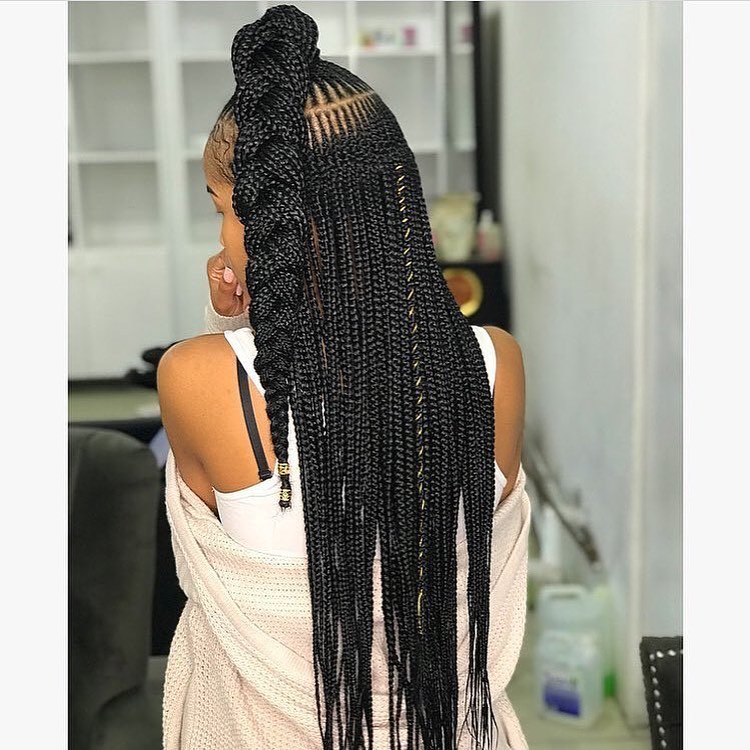 feed in braids hairstyles 2019 8