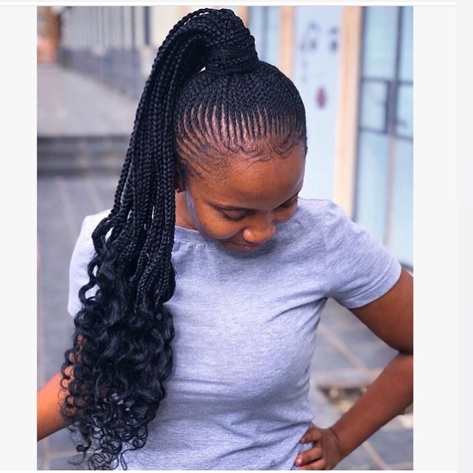 feed in braids hairstyles 2019 9