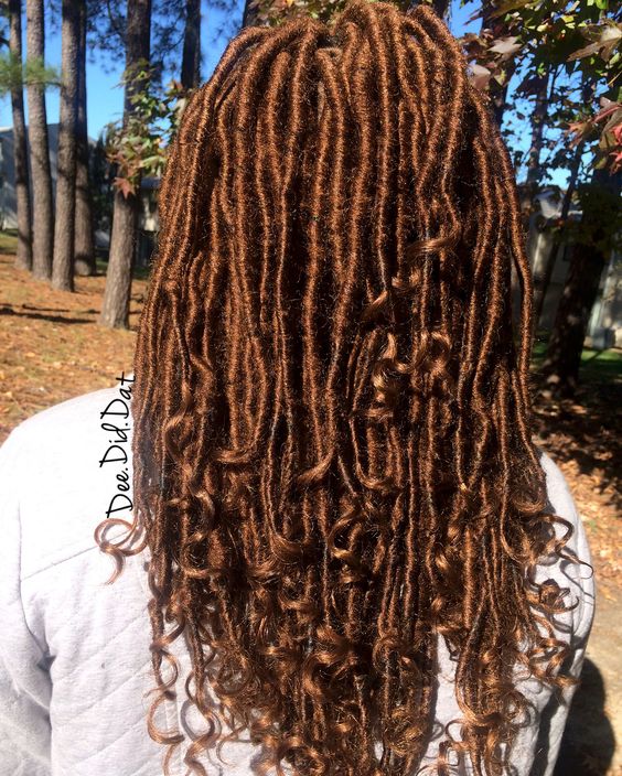 goddess Locs . protective styles by dee.did .dat on instagram .