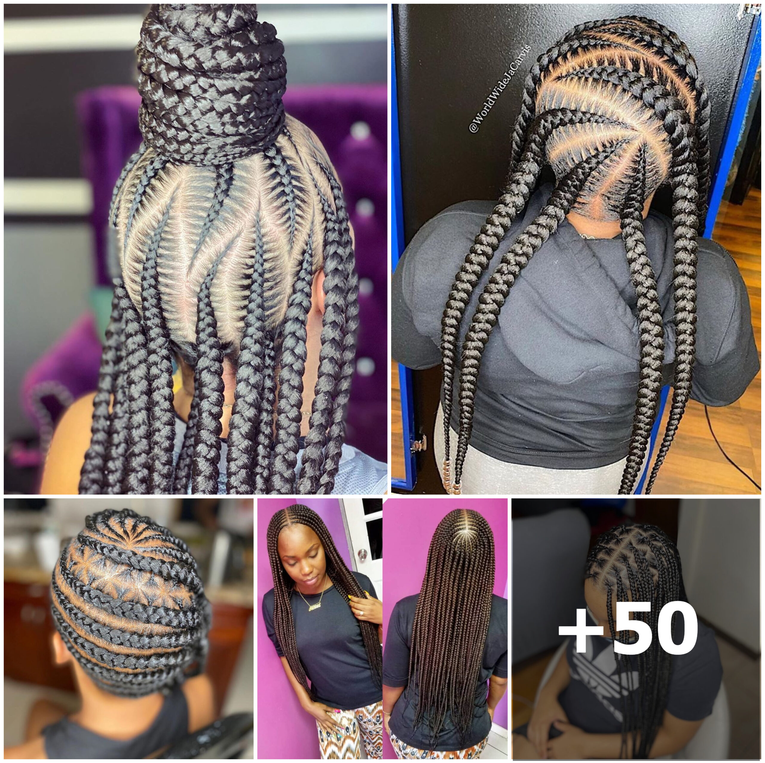 25 PHOTOS: Professional Knotless Braids Styles