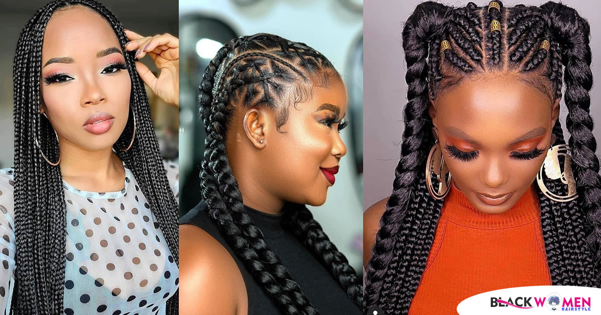 Black Braided Hairstyles 2021: African Beautiful Attractive Styles