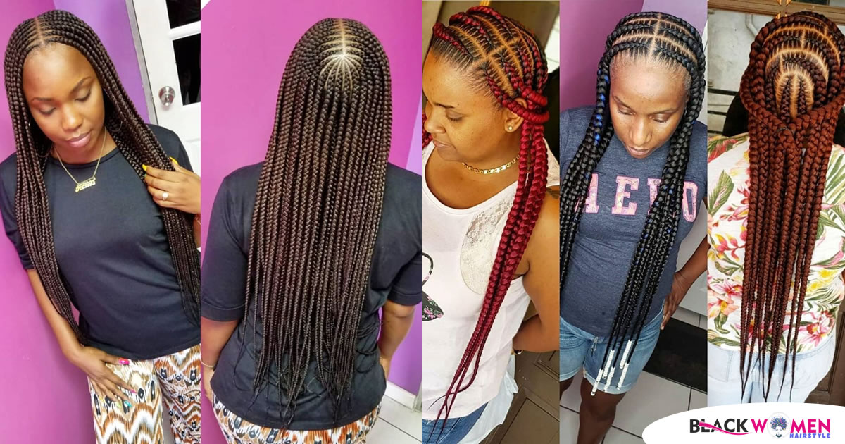 Latest Braids Hairstyles 2021 Pictures For Ladies