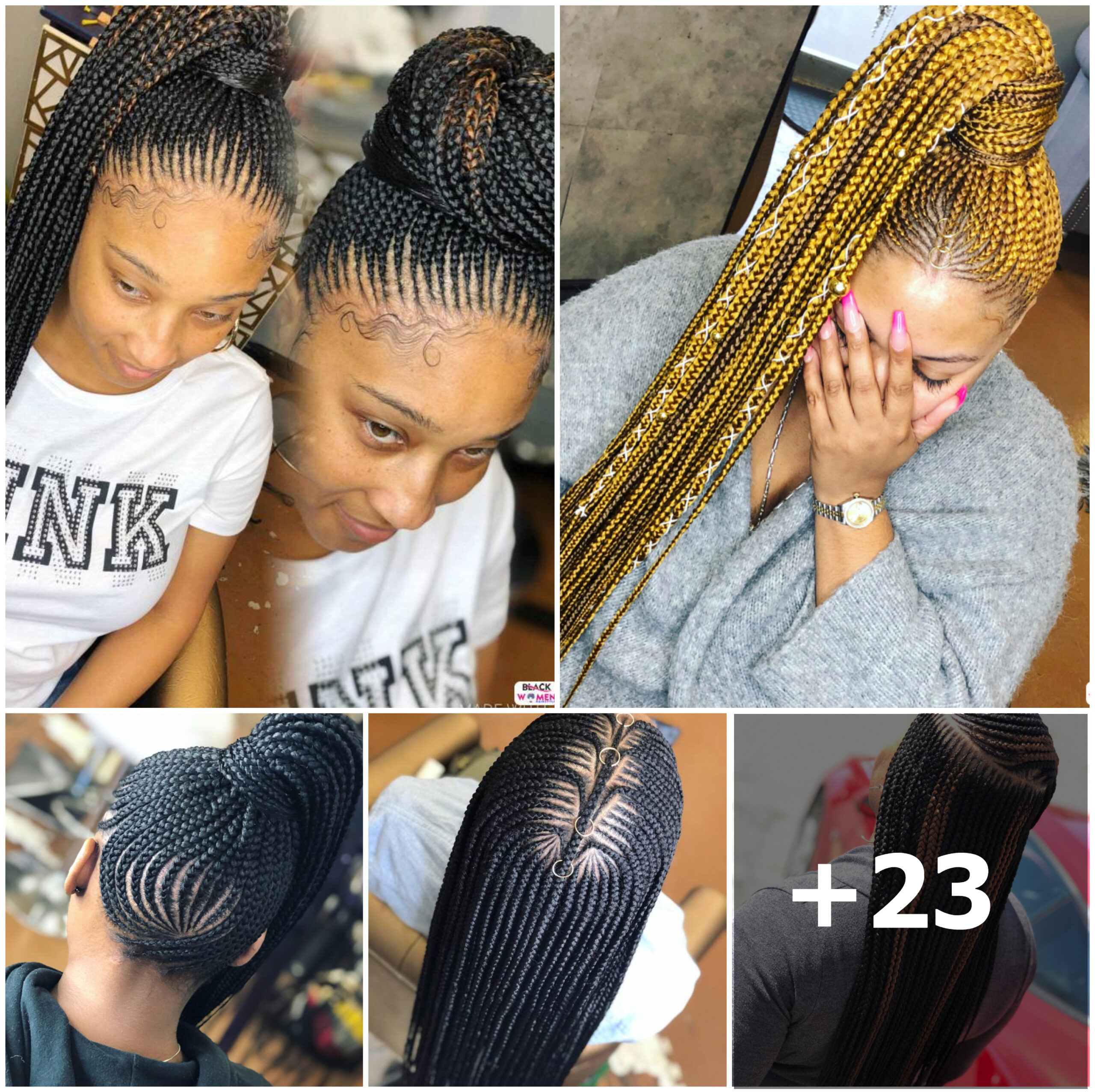 23 PHOTOS: Gorgeous Knotless Braids For Special Occasions