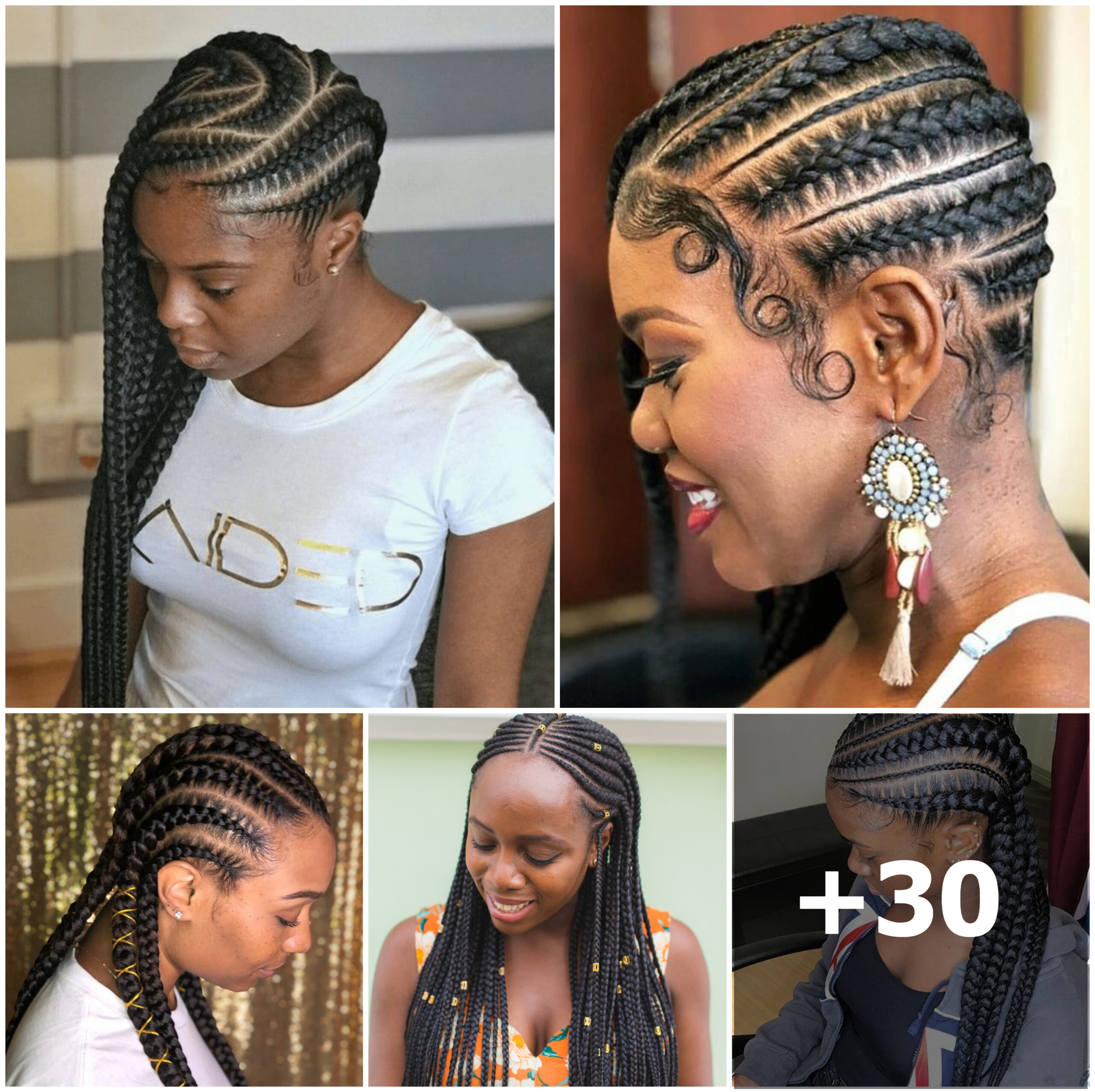 30 PHOTOS: Cornrow Ideas – New hairstyle for women ‎