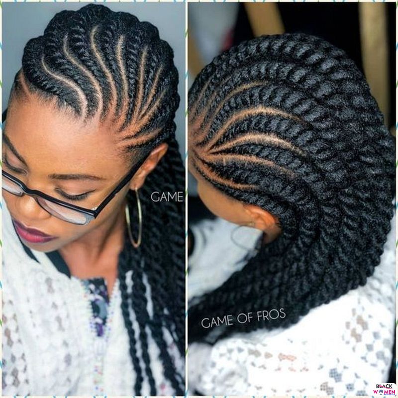 Ghana Weaving Braids Hairstyles 004
