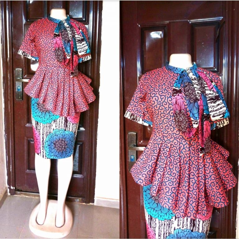 Trendy Ankara Styles 2021-See 2021 Different Ankara Styles You Can Flex