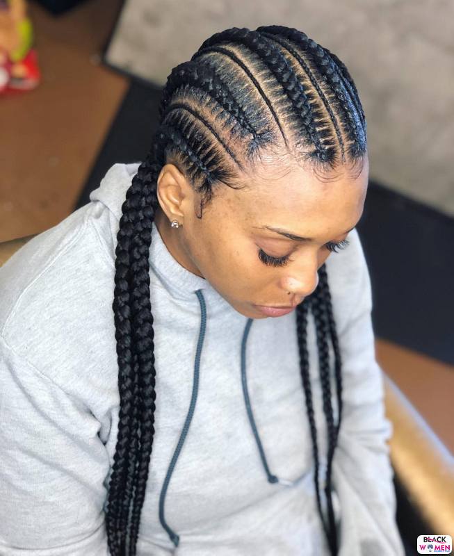 Latest Braids Hairstyle For Ladies 2021 Beautiful Braids 003