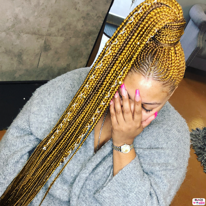 Latest Braids Hairstyle For Ladies 2021 Beautiful Braids 004