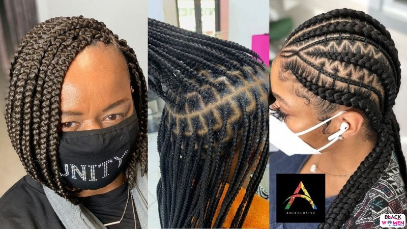 Latest Braids Hairstyle For Ladies 2021 Beautiful Braids 028