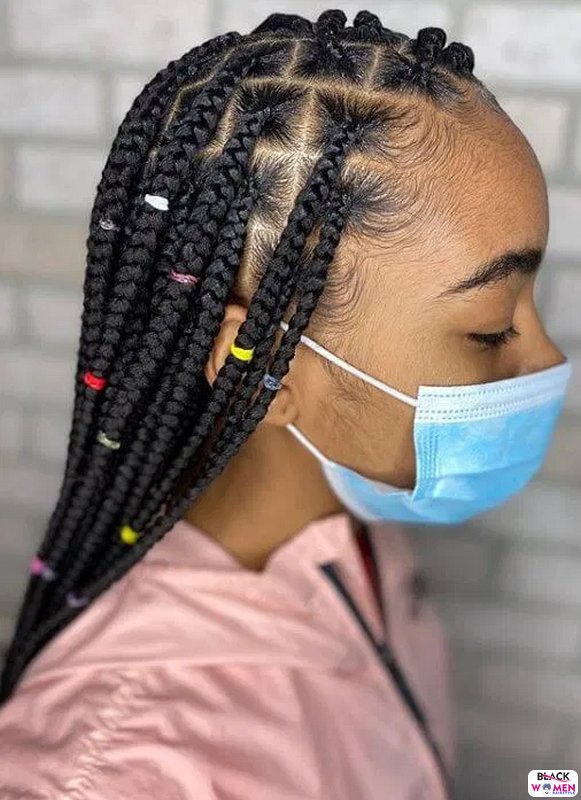 Latest Braids Hairstyle For Ladies 2021 Beautiful Braids 032