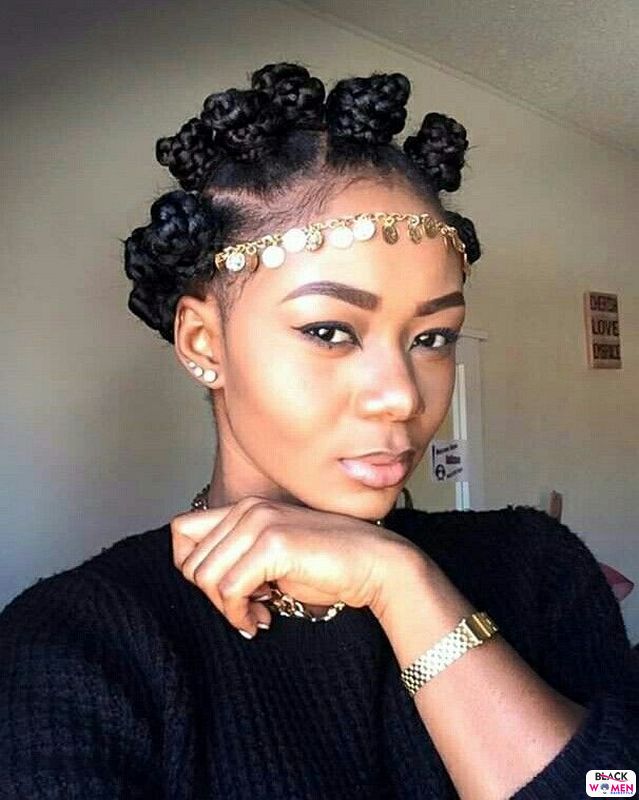 Natural hair updos 003