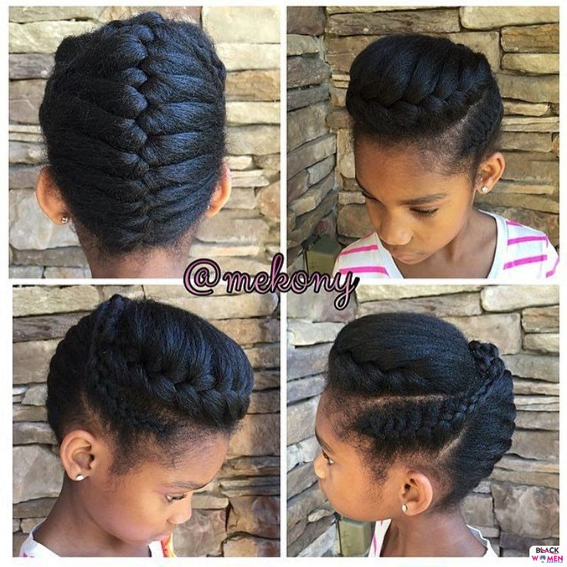 Natural hair updos 005