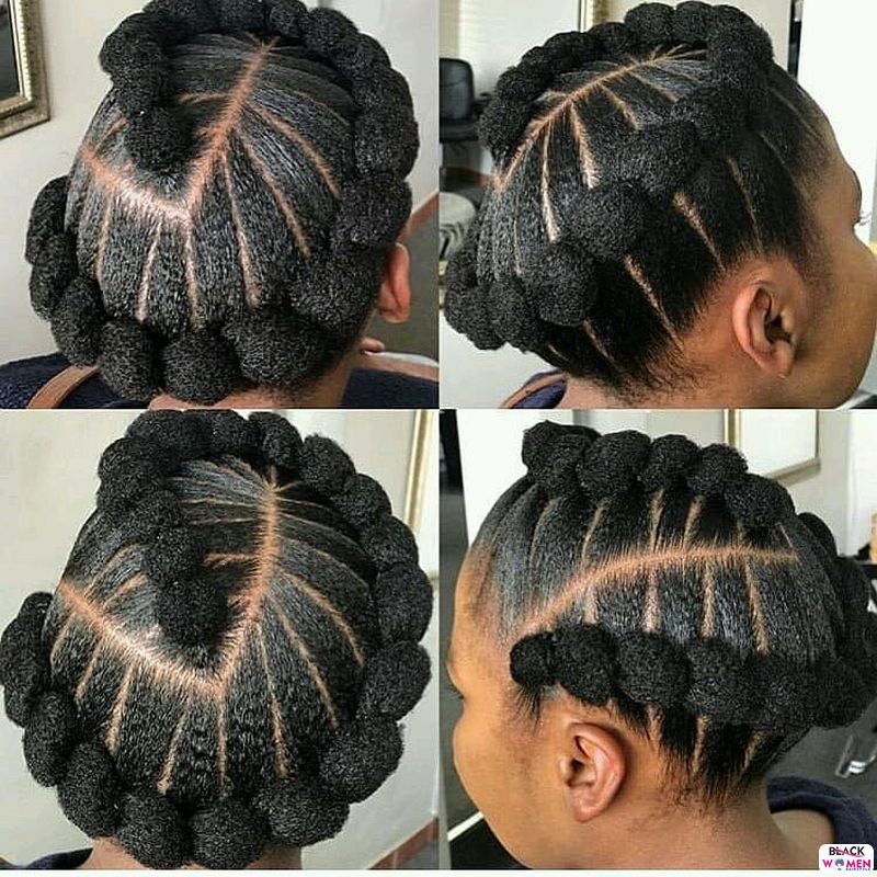 Natural hair updos 006