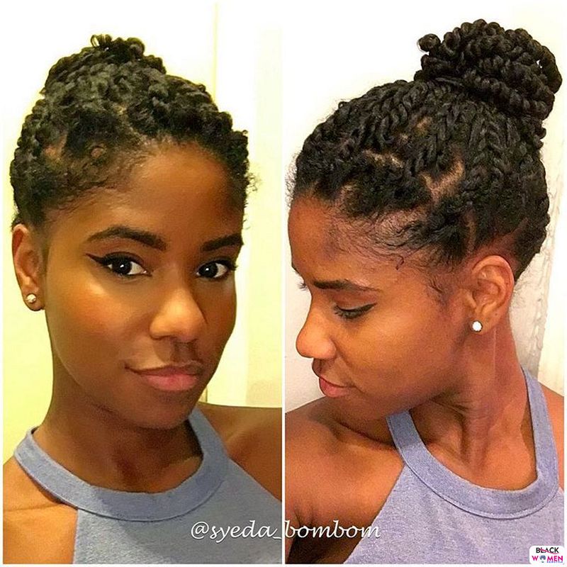 Natural hair updos 010 1