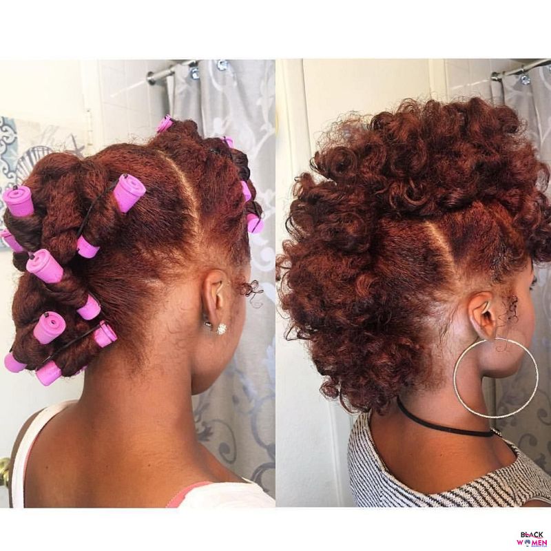 Natural hair updos 011