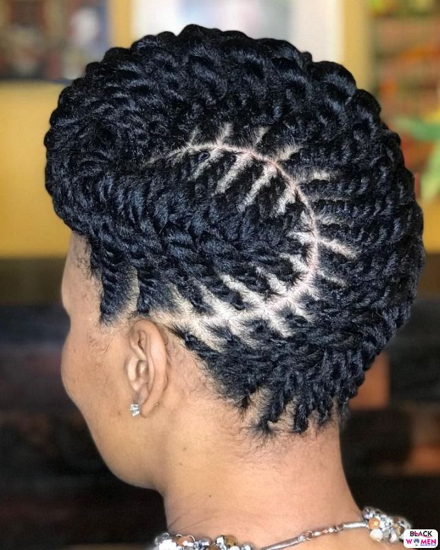 Natural hair updos 012