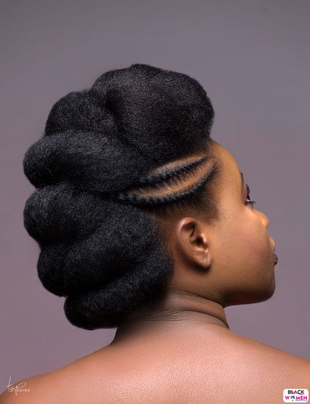 Natural hair updos 017