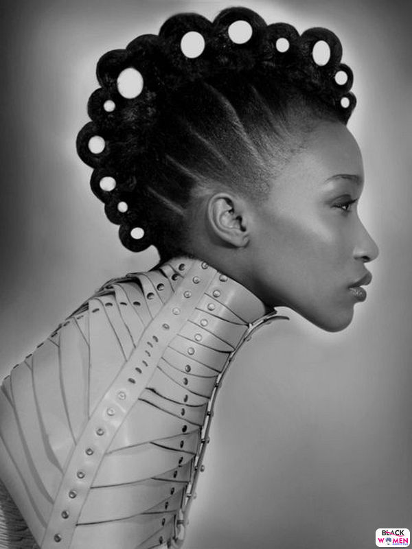 Natural hair updos 018