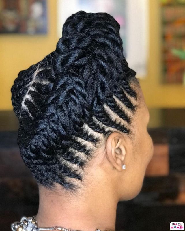 Natural hair updos 020