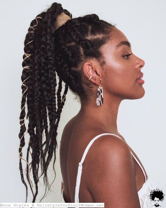 119 Splendid Amazing African Braids Hairstyle Pictures to Inspire You 042