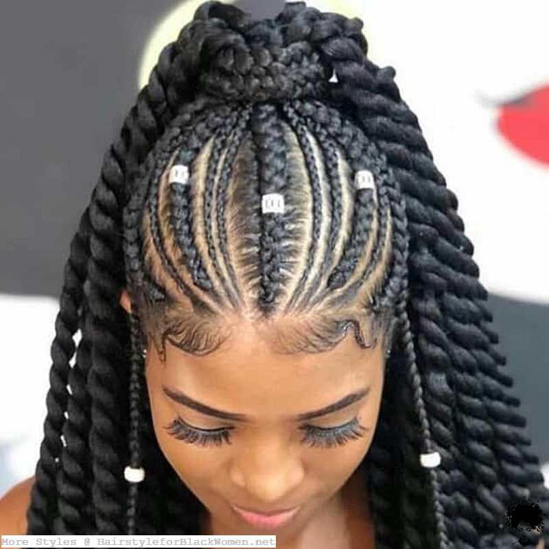 119 Splendid Amazing African Braids Hairstyle Pictures to Inspire You 061