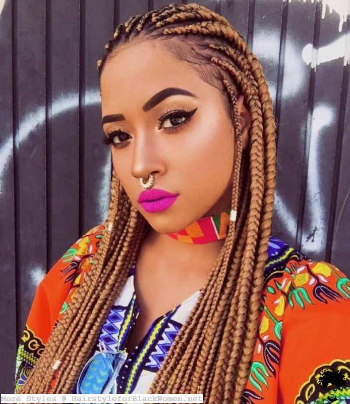 119 Splendid Amazing African Braids Hairstyle Pictures to Inspire You 081