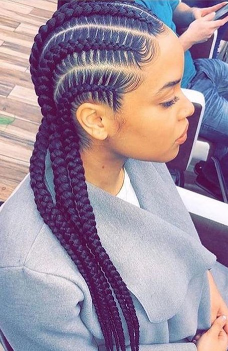 18 Goddess Cornrow Braids