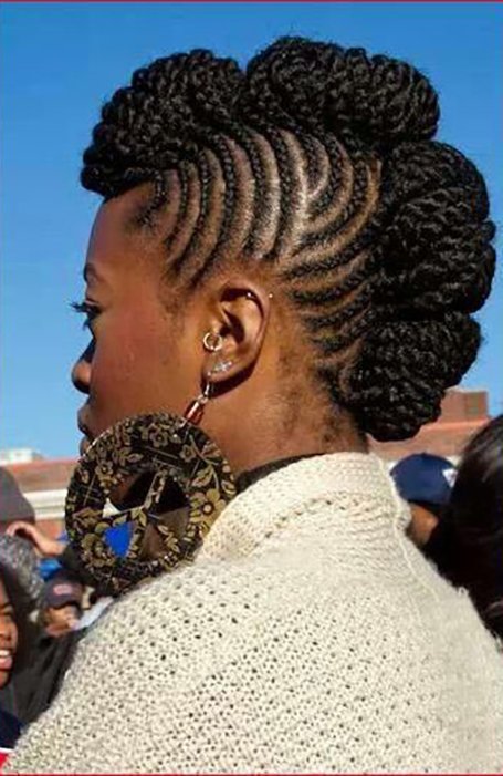 19 Mohawk Cornrow Braids