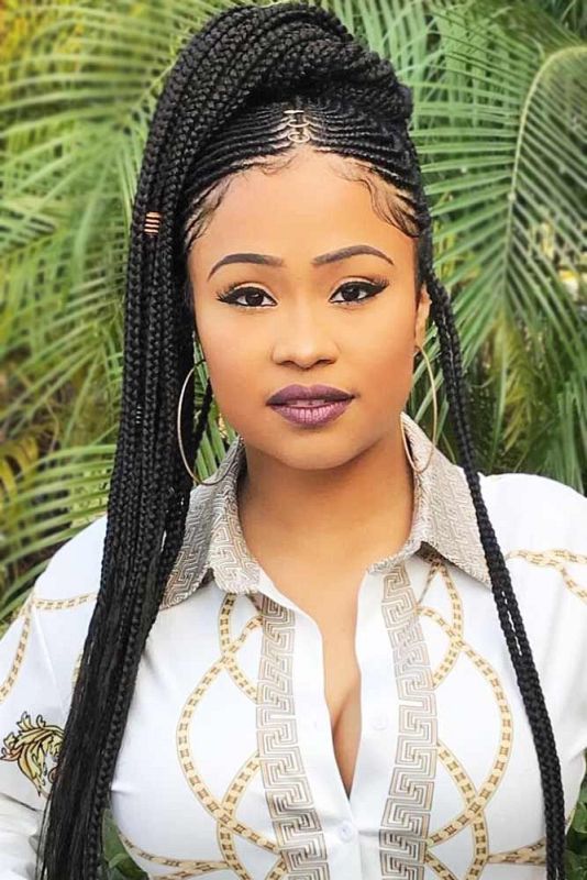 35 Ghana Braids Styles – A Must See For Trendy Ladies 003