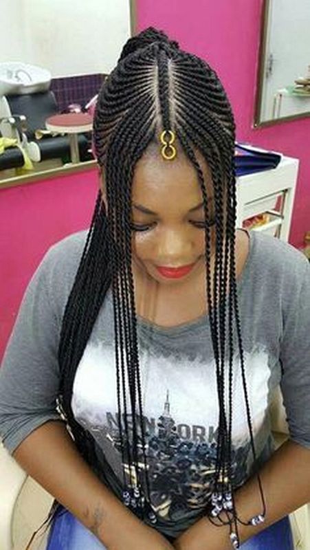 35 Ghana Braids Styles – A Must See For Trendy Ladies 019