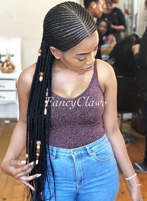 35 Ghana Braids Styles – A Must See For Trendy Ladies 026