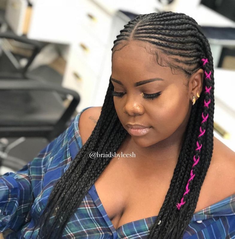 35 Ghana Braids Styles – A Must See For Trendy Ladies 027