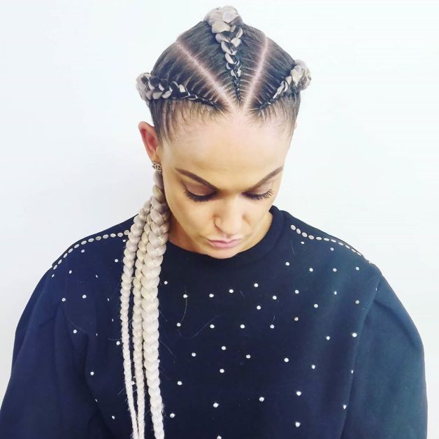 4 stunning cornrow braids B8HcQNIHqUY