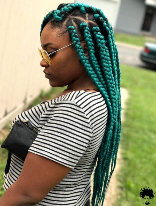 58 Cool Medium Box Braids Style Ideas Trending Now 008