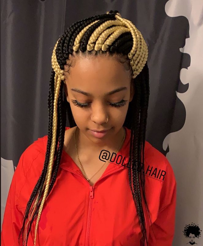 58 Cool Medium Box Braids Style Ideas Trending Now 014