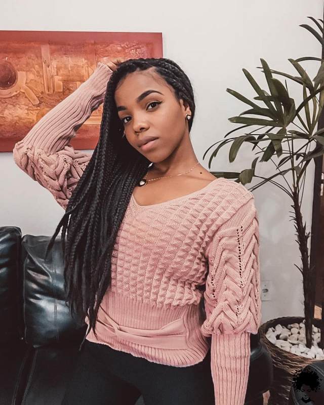 58 Cool Medium Box Braids Style Ideas Trending Now 018