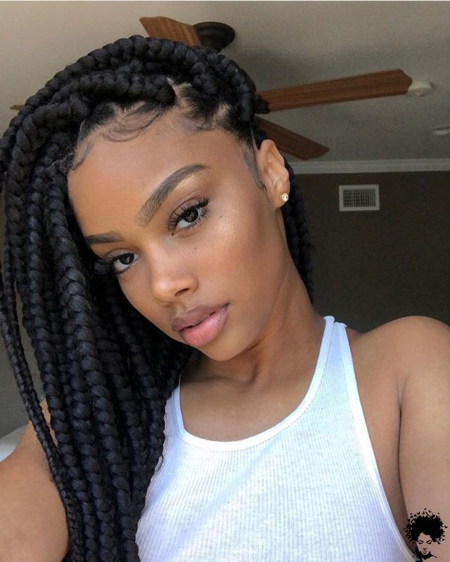 58 Cool Medium Box Braids Style Ideas Trending Now 028