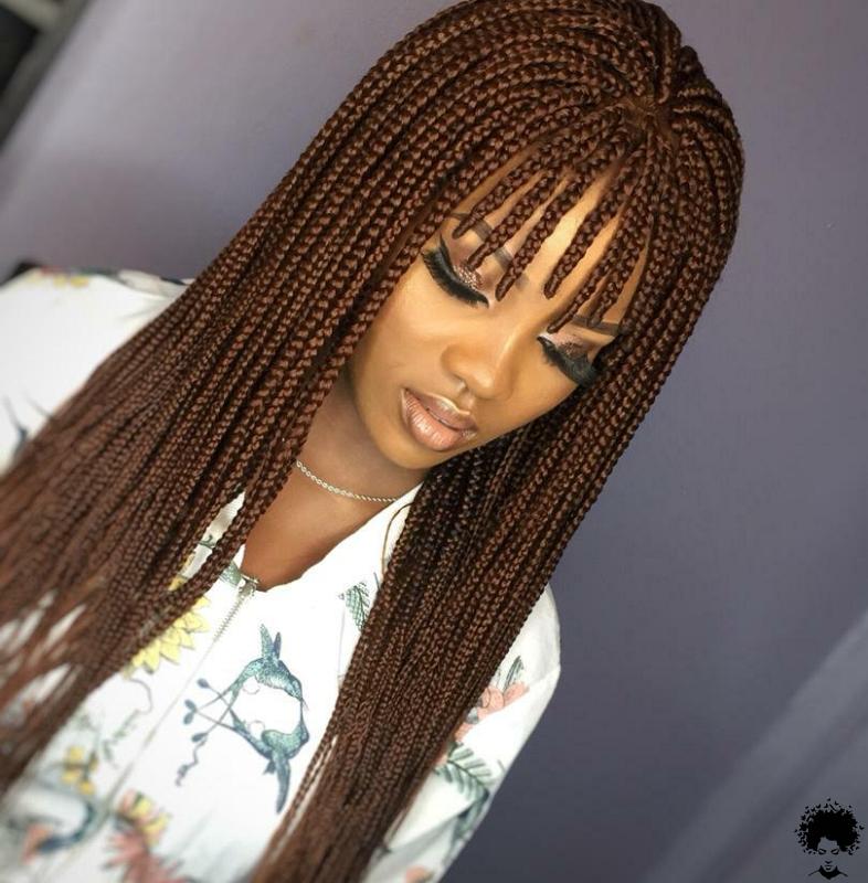 58 Cool Medium Box Braids Style Ideas Trending Now 035