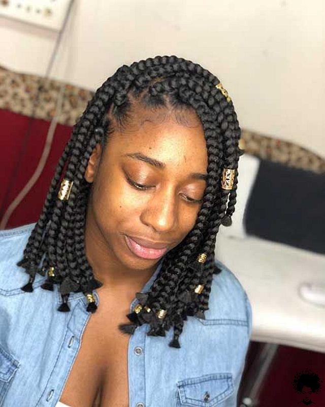 58 Cool Medium Box Braids Style Ideas Trending Now 038