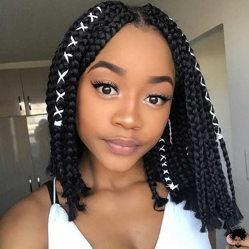 58 Cool Medium Box Braids Style Ideas Trending Now 042