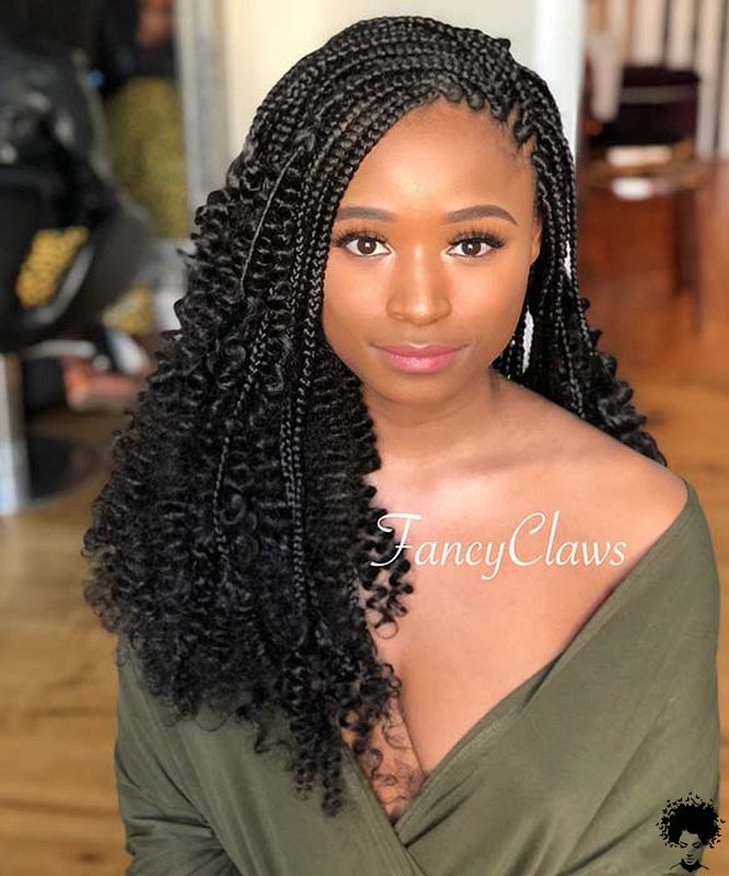 58 Cool Medium Box Braids Style Ideas Trending Now 049