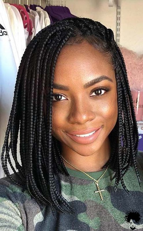 58 Cool Medium Box Braids Style Ideas Trending Now 054