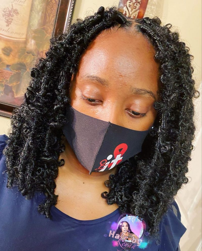 Short Butterfly Locs With Shaved Sides - Butterfly Locs: What They Are And How To Get This Bohemian Hairstyle
